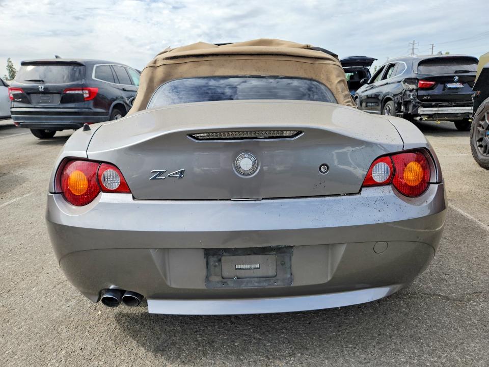 Photo 6 from auction – 2004 BMW Z4 with VIN 4USBT53544LU06835