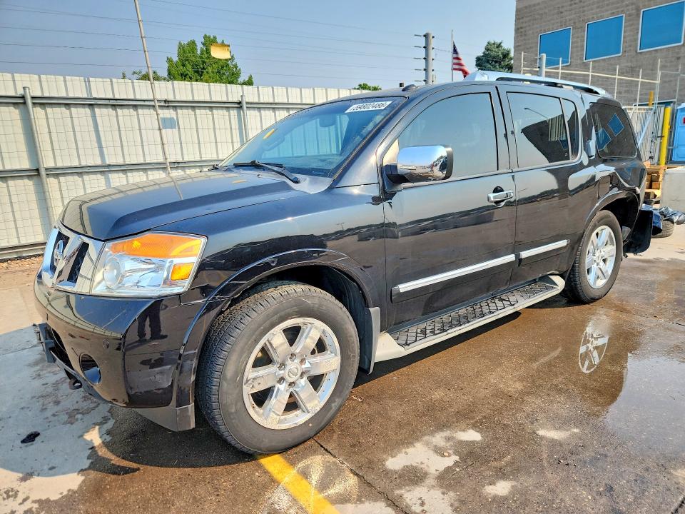 NISSAN ARMADA 2013 with VIN 5N1BA0NE4DN615505 - Photo from auction