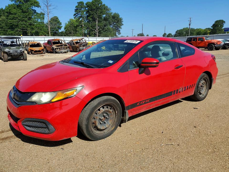 Photo 1 from auction – 2014 HONDA CIVIC with VIN 2HGFG3B54EH518925