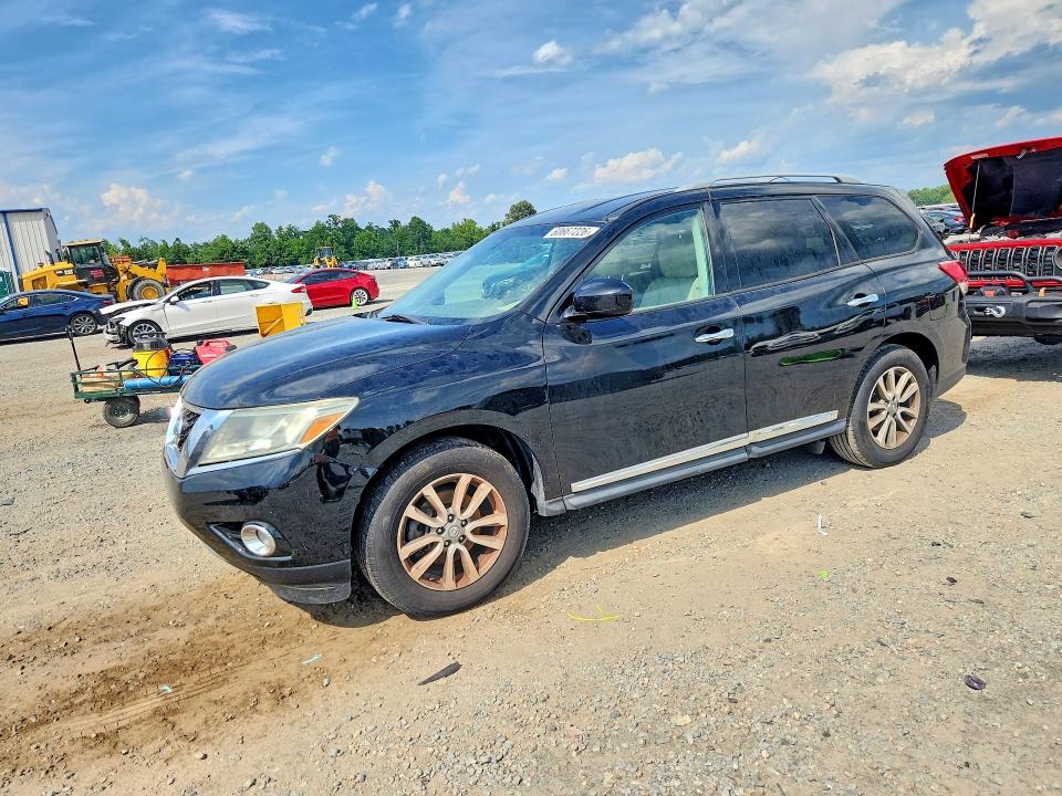 NISSAN PATHFINDER 2014 with VIN 5N1AR2MN8EC647081 - Photo from auction