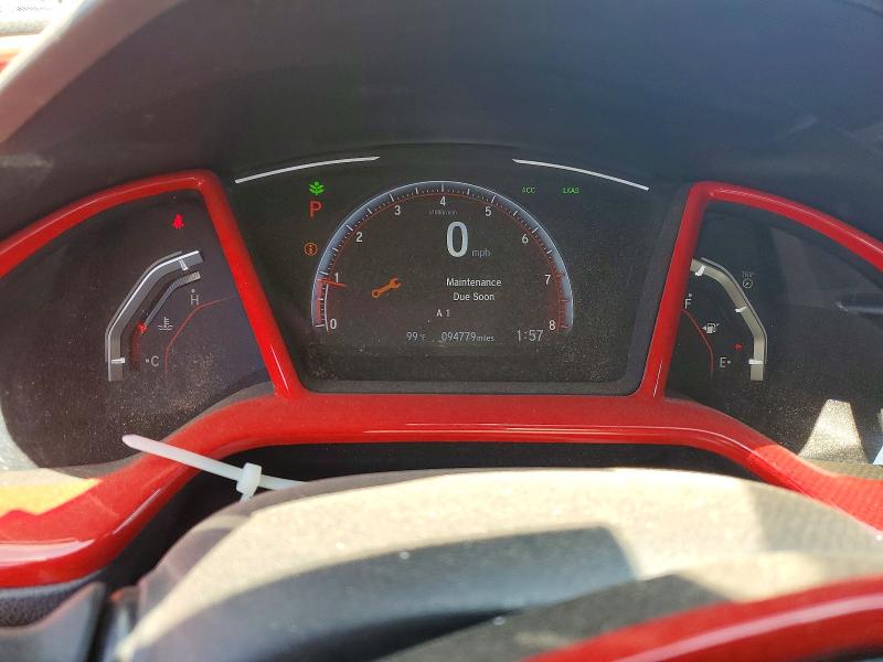 Photo 9 from auction – 2019 HONDA CIVIC with VIN 19XFC2F88KE011509