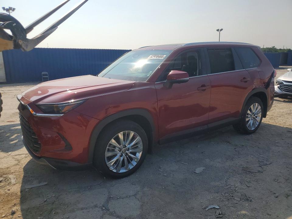TOYOTA GRAND HIGHLANDER 2024 with VIN 5TDAAAB52RS006814 - Photo from auction