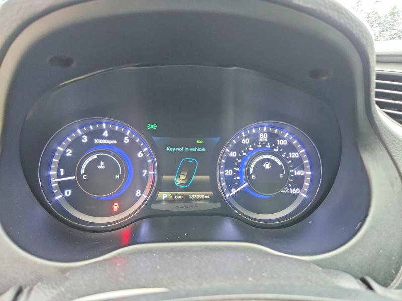 Photo 9 from auction – 2014 HYUNDAI AZERA with VIN KMHFH4JG1EA388312