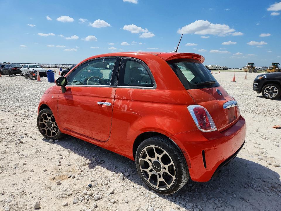 Photo 2 from auction – 2018 FIAT 500 with VIN 3C3CFFKH5JT504697