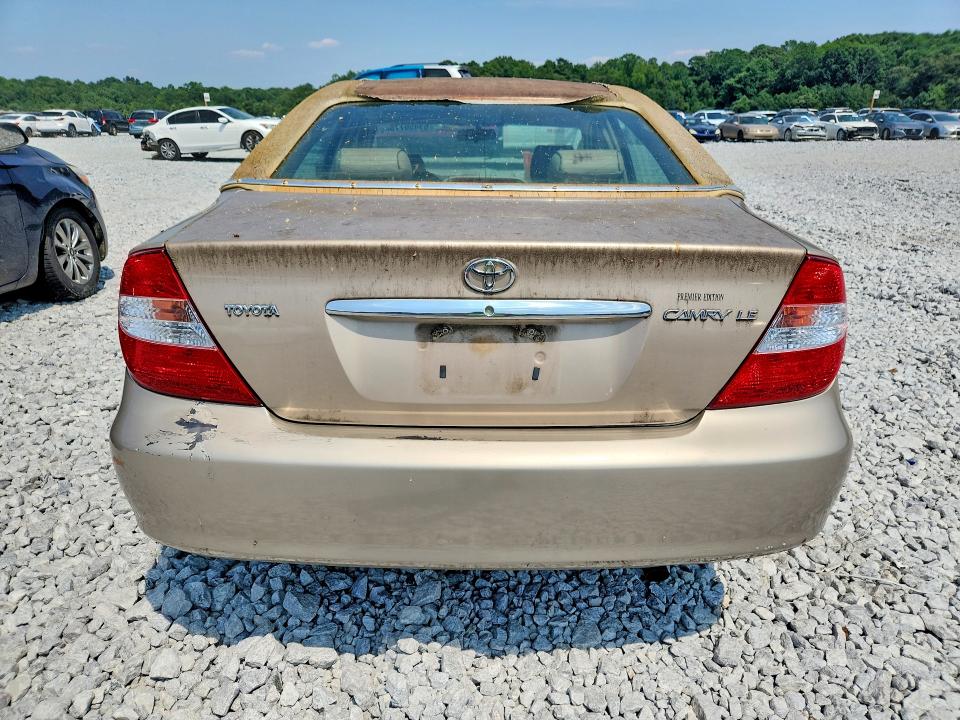 Photo 6 from auction – 2002 TOYOTA CAMRY with VIN 4T1BE32KX2U050504