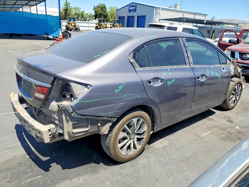 Photo 3 from auction – 2015 HONDA CIVIC with VIN 19XFB2F8XFE271421