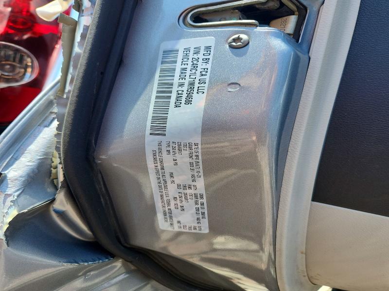 Photo 14 from auction – 2021 CHRYSLER PACIFICA with VIN 2C4RC1L71MR594686