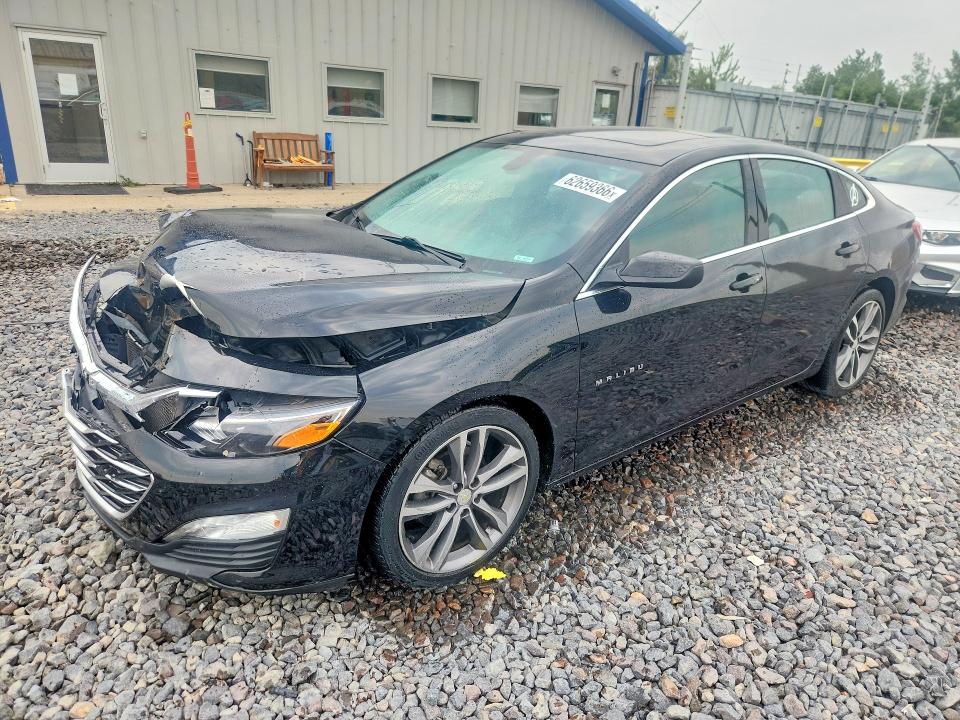 CHEVROLET MALIBU 2021 with VIN 1G1ZD5ST7MF087407 - Photo from auction