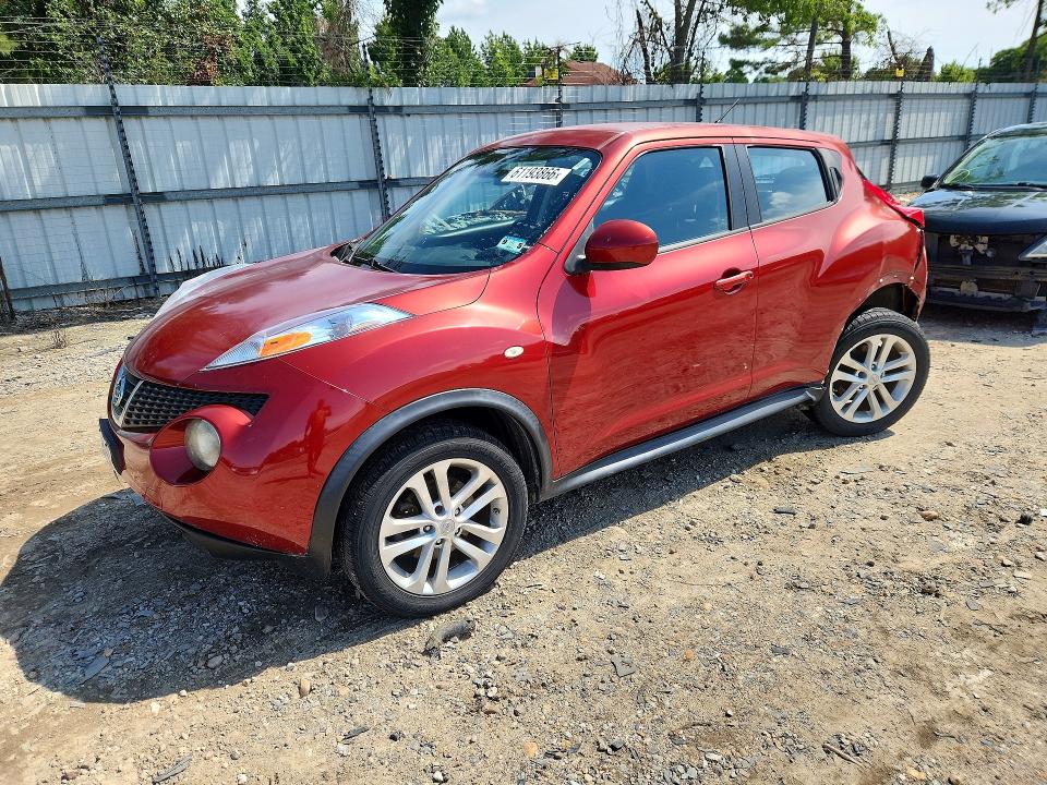 NISSAN JUKE 2011 with VIN JN8AF5MR1BT022958 - Photo from auction