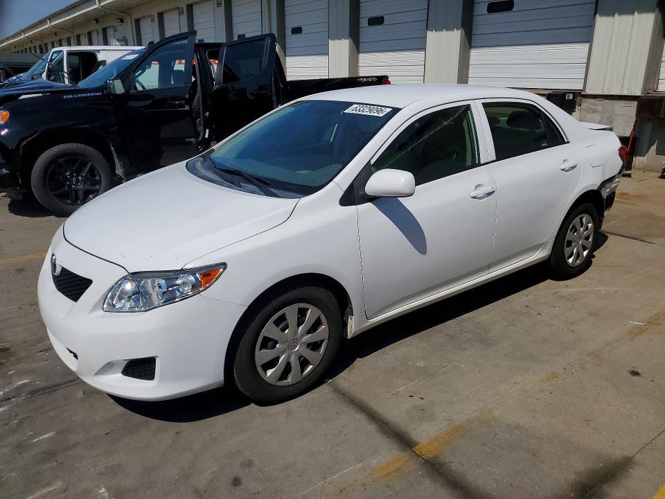 TOYOTA COROLLA 2010 with VIN 1NXBU4EE0AZ309742 - Photo from auction