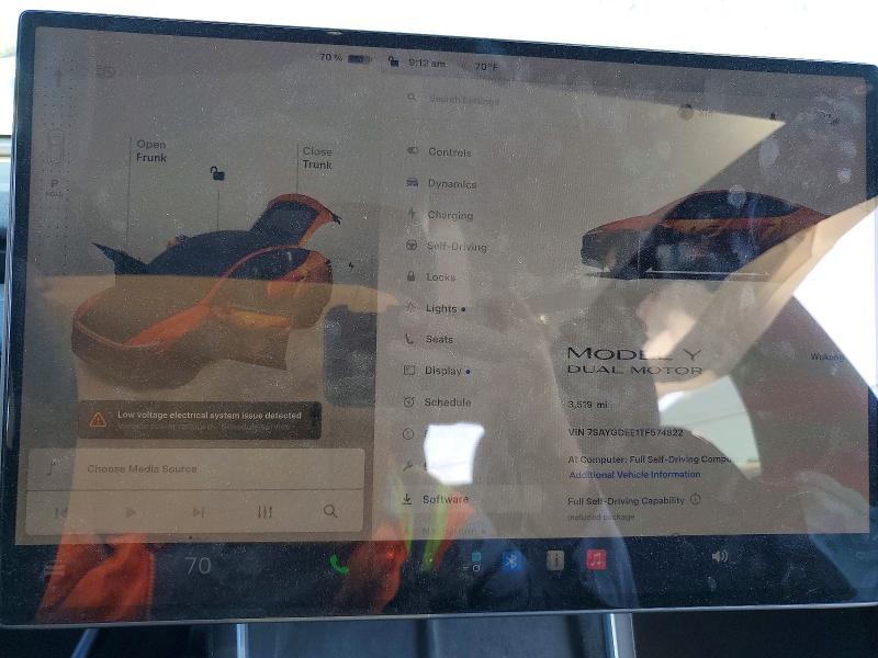 صورة رقم 9 من المزاد - 2026 TESLA MODEL Y مع VIN 7SAYGDEE1TF574822