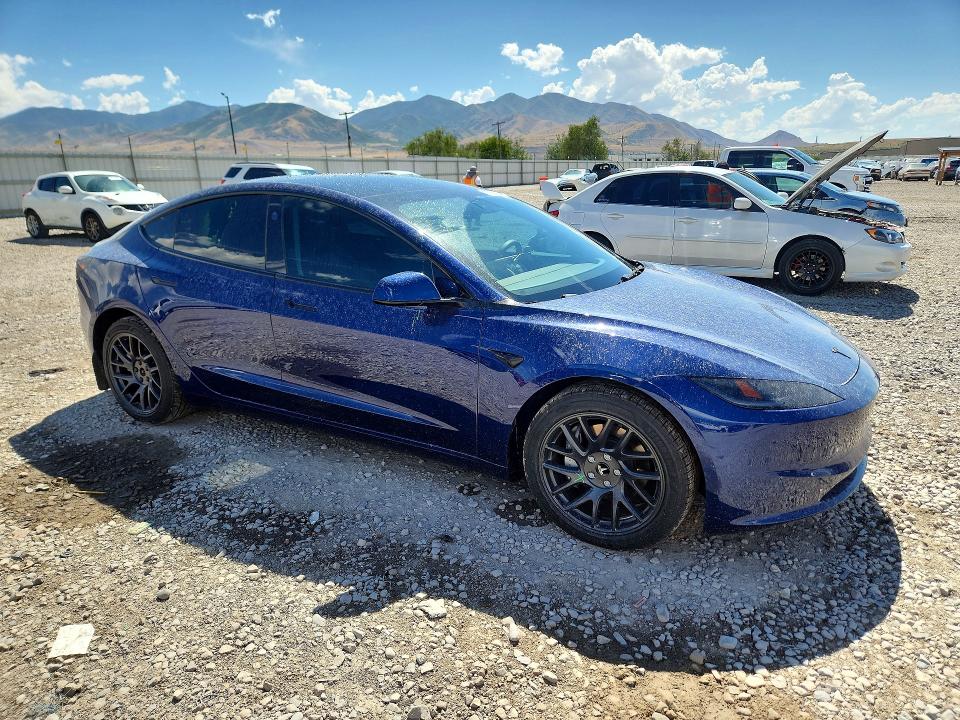 Photo 4 from auction – 2024 TESLA MODEL 3 with VIN 5YJ3E1EB3RF809490