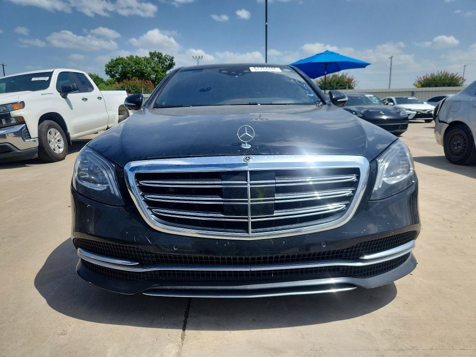 Photo 5 from auction – 2019 MERCEDES-BENZ S with VIN WDDUG8GB7KA491043