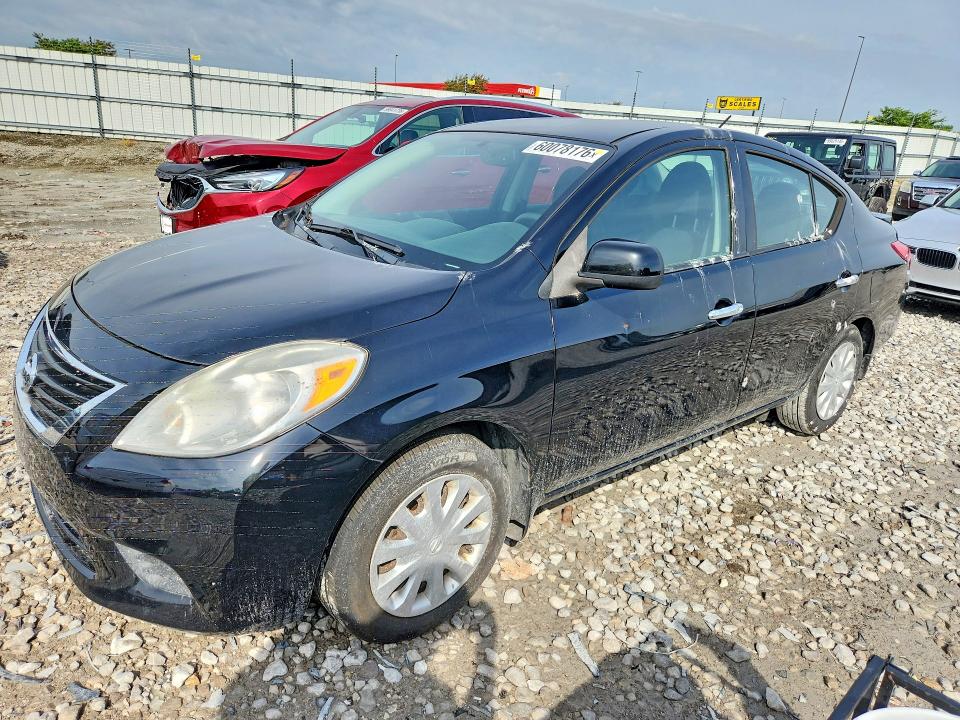 NISSAN VERSA 2014 with VIN 3N1CN7AP7EL808605 - Photo from auction