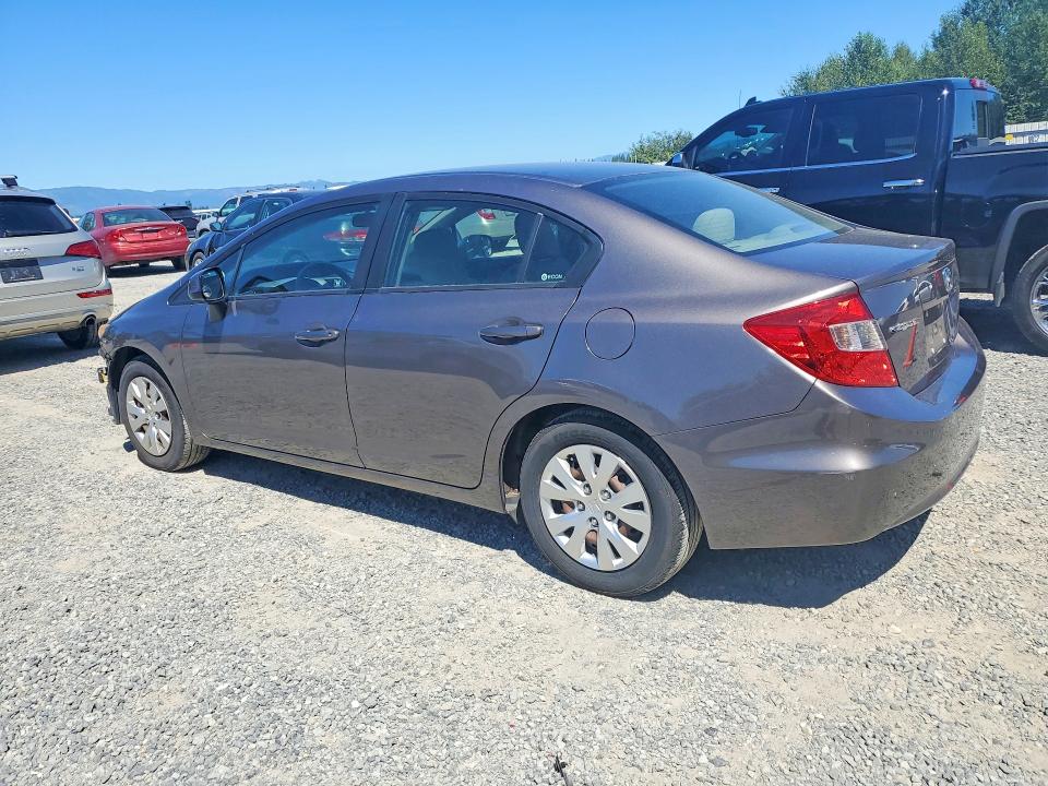 Photo 2 from auction – 2012 HONDA CIVIC with VIN 19XFB2F58CE372944