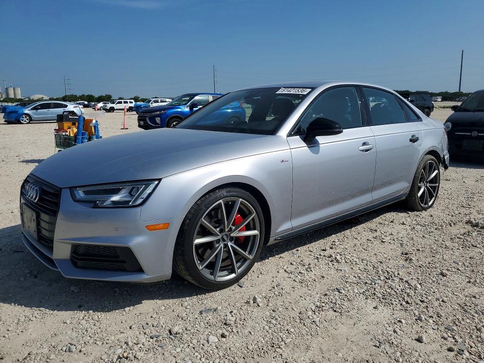AUDI A4 2018 with VIN WAUENAF42JN002941 - Photo from auction