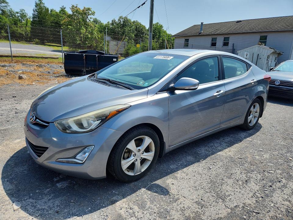 HYUNDAI ELANTRA 2016 with VIN KMHDH4AEXGU487170 - Photo from auction
