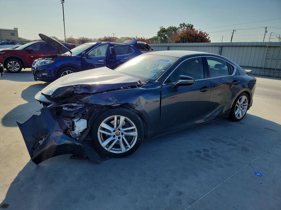 LEXUS IS 2022 with VIN JTHAA1D22N5122029 - Photo from auction