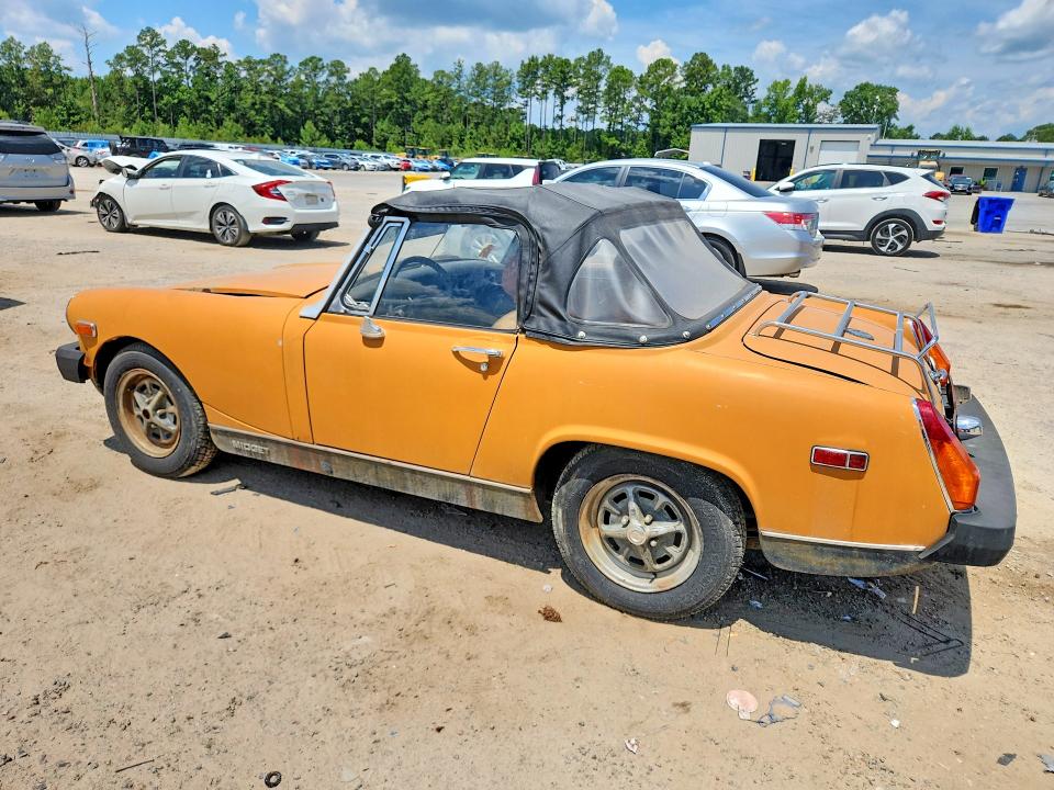 Photo 2 from auction – 1975 MG MIDGET with VIN GAN6UF155531