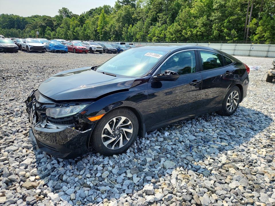 HONDA CIVIC 2016 with VIN 19XFC2F71GE010751 - Photo from auction