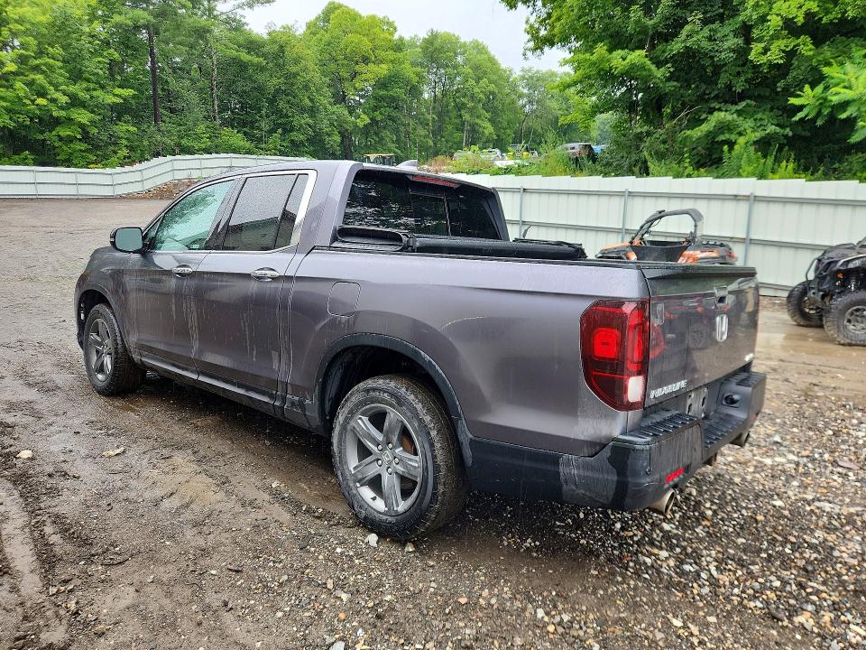 Photo 2 from auction – 2022 HONDA RIDGELINE with VIN 5FPYK3F79NB016846