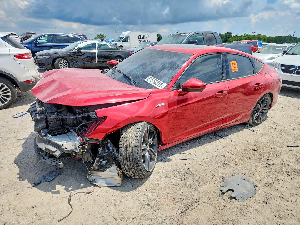 ACURA INTEGRA 2023 with VIN 19UDE4H34PA017415 - Photo from auction