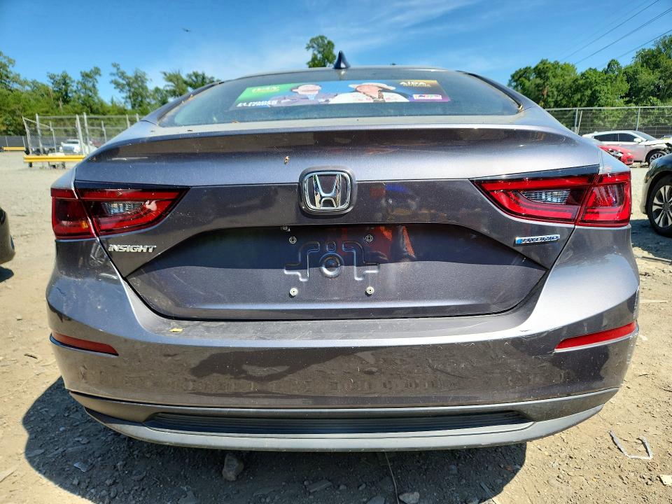 Photo 6 from auction – 2021 HONDA INSIGHT with VIN 19XZE4F52ME010612