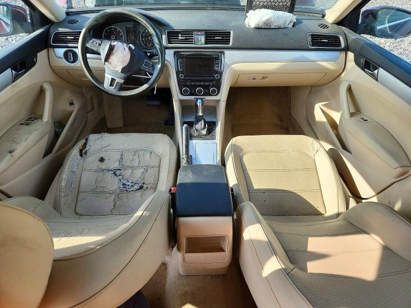 Photo 8 from auction – 2012 VOLKSWAGEN PASSAT with VIN 1VWBP7A38CC099396