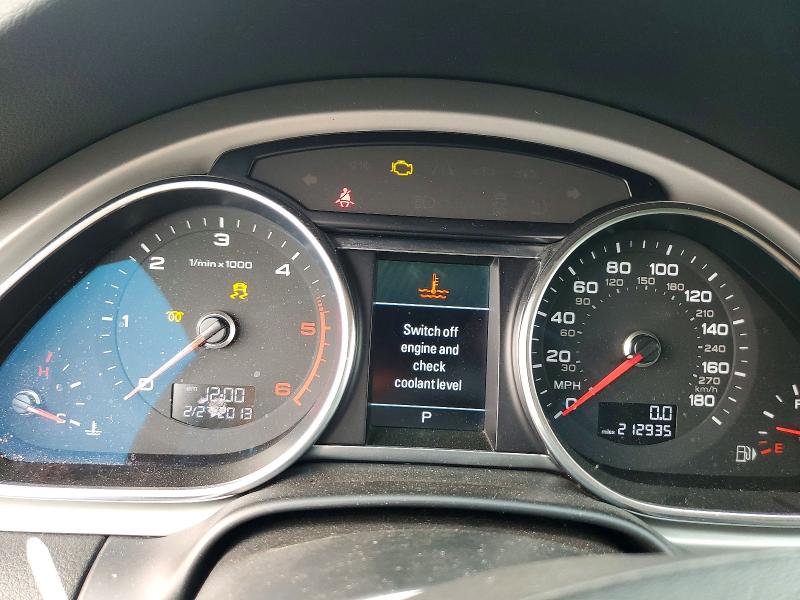 Photo 9 from auction – 2014 AUDI Q7 with VIN WA1VMAFE1ED020738