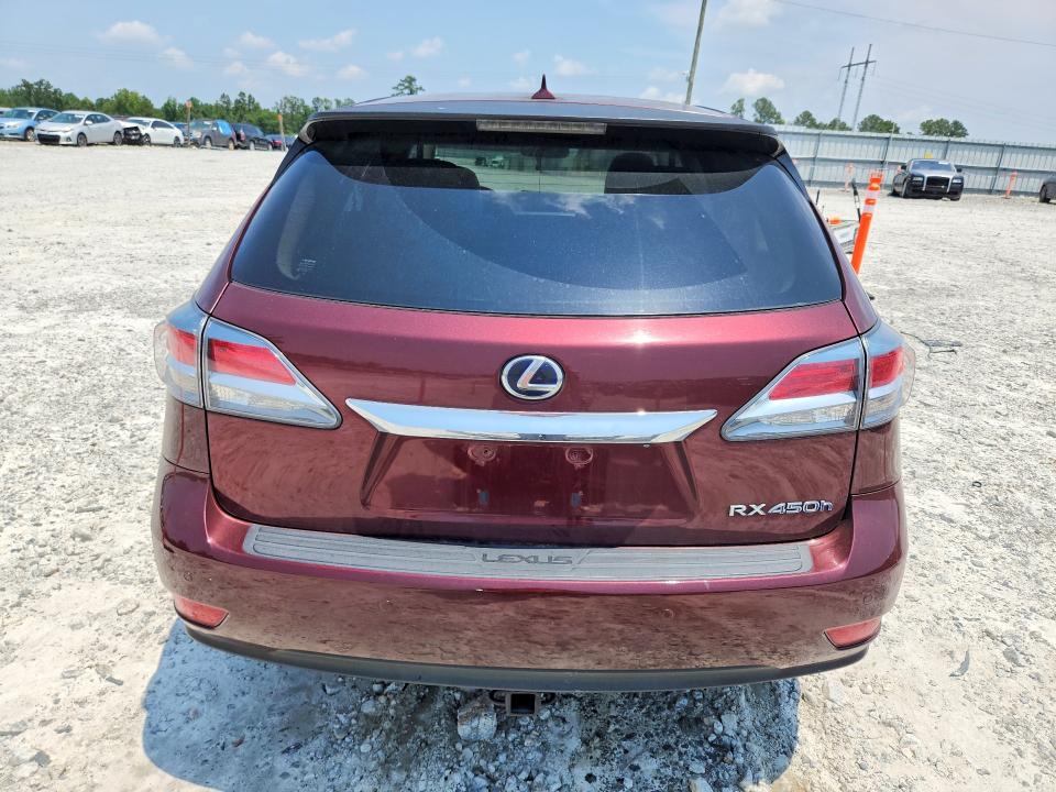 Photo 6 from auction – 2013 LEXUS RX with VIN JTJZB1BA8D2412087