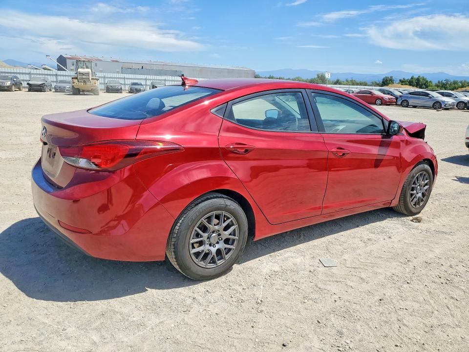 Photo 3 from auction – 2016 HYUNDAI ELANTRA with VIN 5NPDH4AE3GH765731