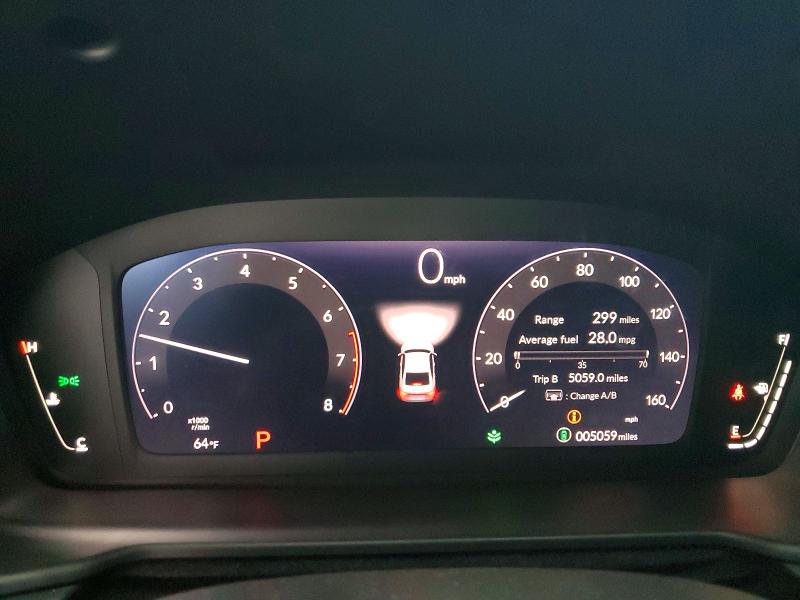 Photo 9 from auction – 2025 HONDA ACCORD with VIN 1HGCY1F42SA077828