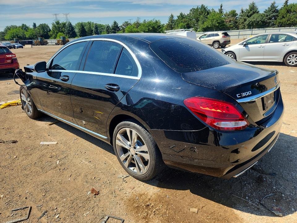 Photo 2 from auction – 2016 MERCEDES-BENZ C with VIN 55SWF4KB1GU120480