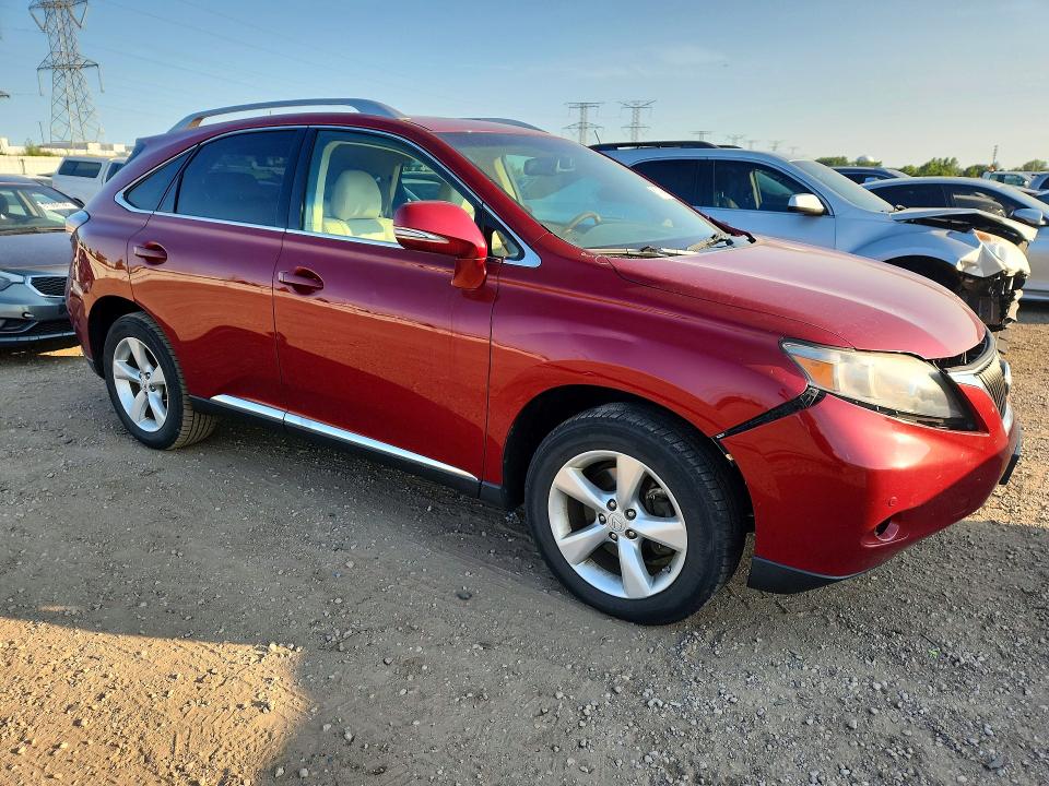 Photo 4 from auction – 2010 LEXUS RX with VIN 2T2BK1BA7AC028377