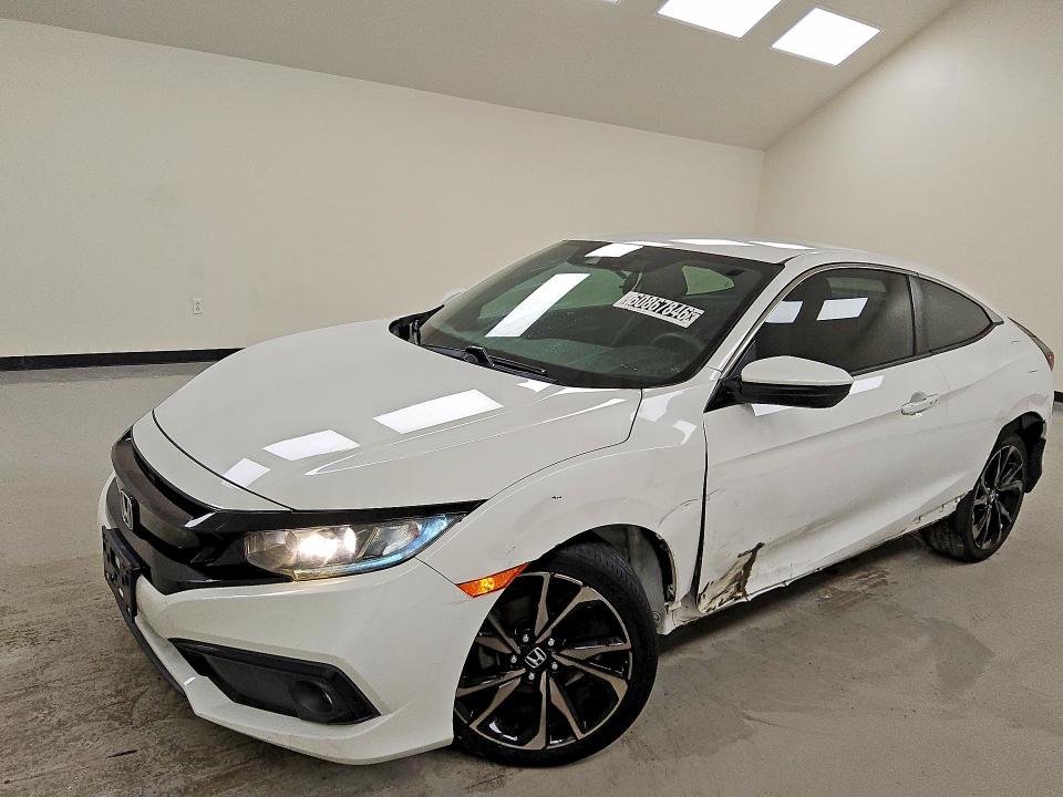 HONDA CIVIC 2019 with VIN 2HGFC4B82KH300697 - Photo from auction