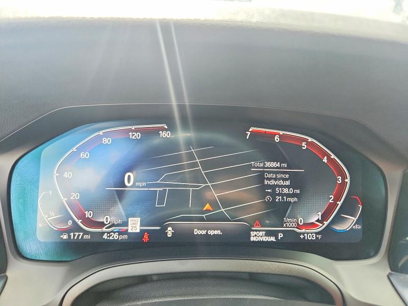 Photo 9 from auction – 2022 BMW 430I with VIN WBA53AP09NCK91254
