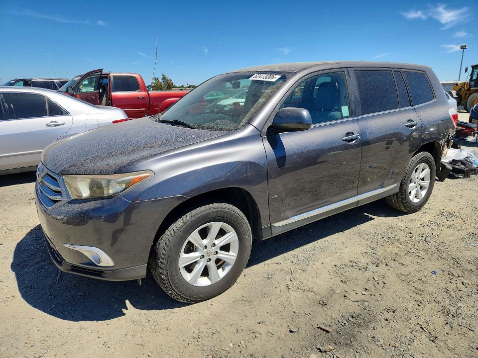 TOYOTA HIGHLANDER 2012 with VIN 5TDZA3EH2CS020479 - Photo from auction