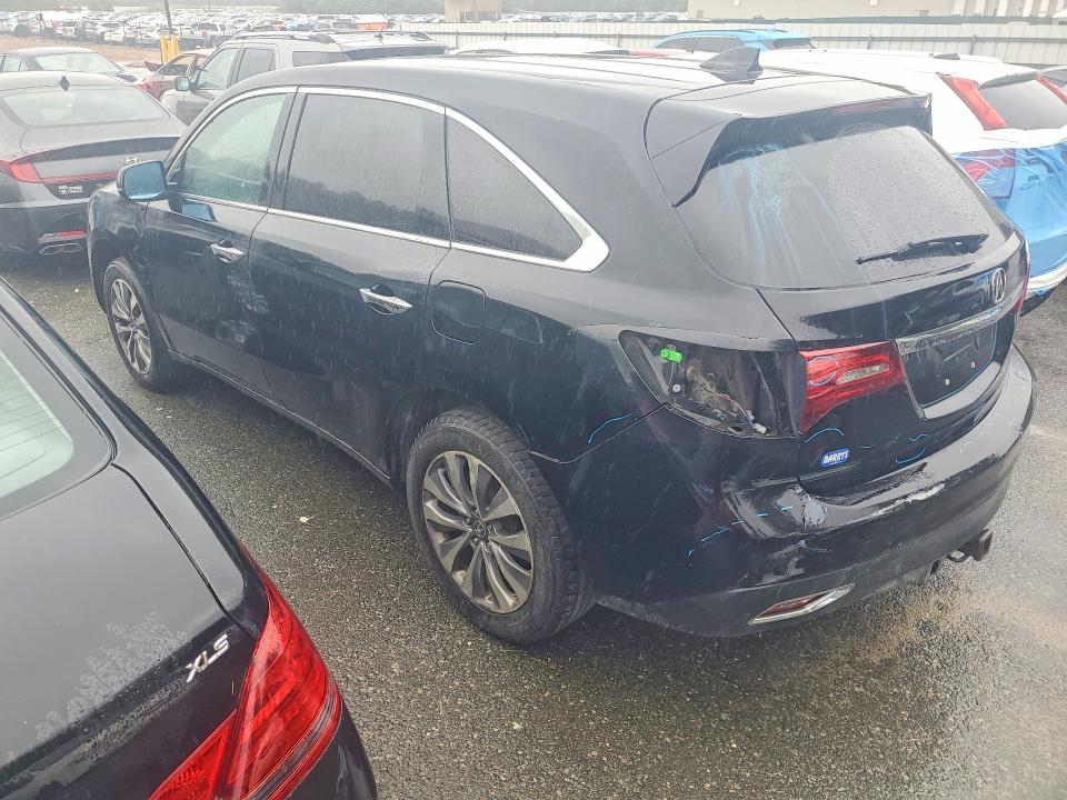 Photo 2 from auction – 2014 ACURA MDX with VIN 5FRYD4H40EB006488