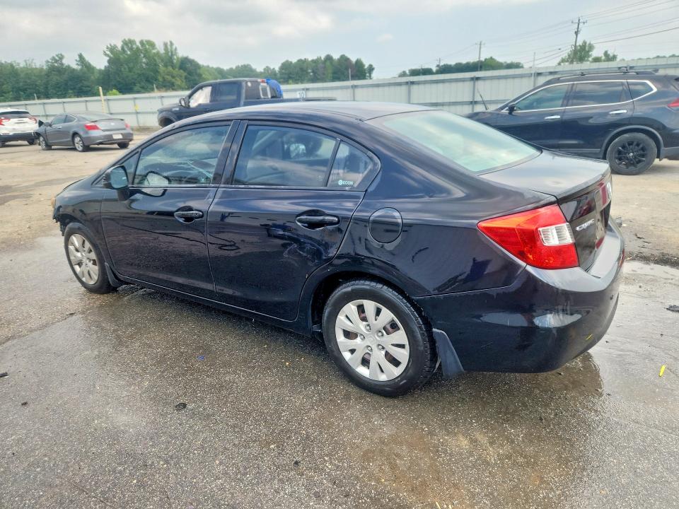 Photo 2 from auction – 2012 HONDA CIVIC with VIN 2HGFB2F53CH310826