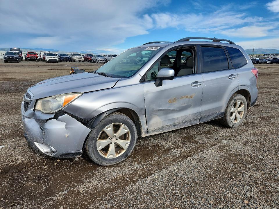 SUBARU FORESTER 2015 with VIN JF2SJADC3FH467747 - Photo from auction
