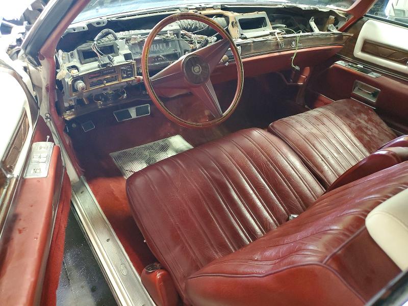 Photo 8 from auction – 1976 CADILLAC ELDORADO with VIN 6L67S6243531