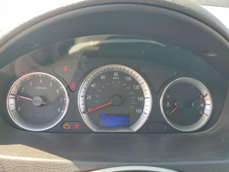 Photo 9 from auction – 2009 HYUNDAI SONATA with VIN 5NPET46F39H471947