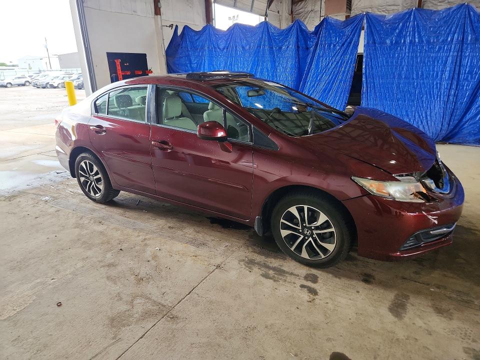 Photo 4 from auction – 2013 HONDA CIVIC with VIN 19XFB2F89DE046775