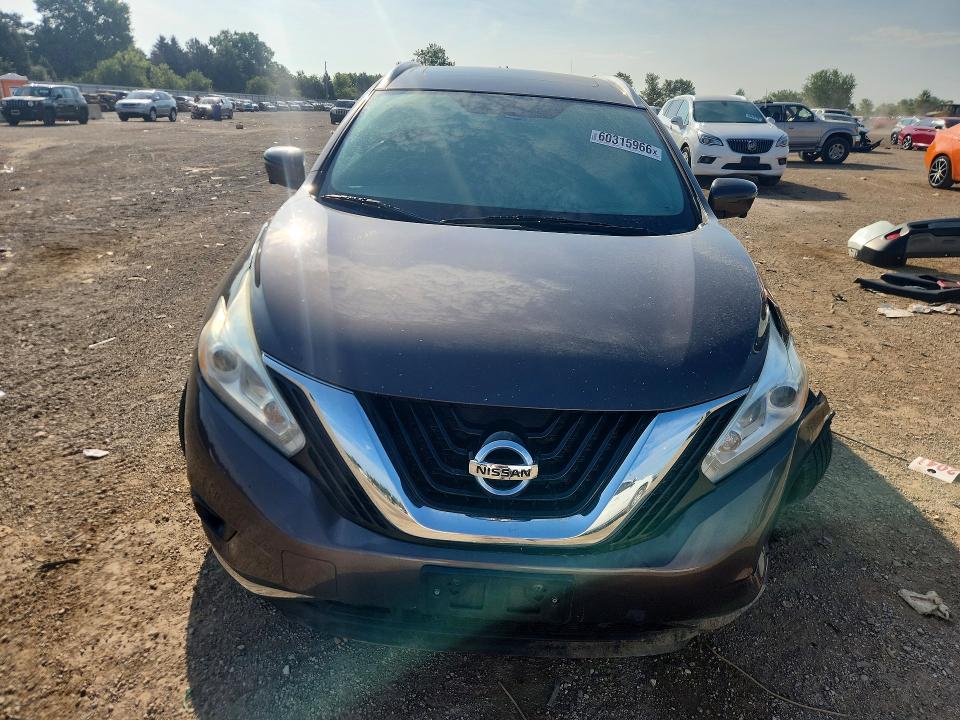 Photo 5 from auction – 2016 NISSAN MURANO with VIN 5N1AZ2MH4GN170781