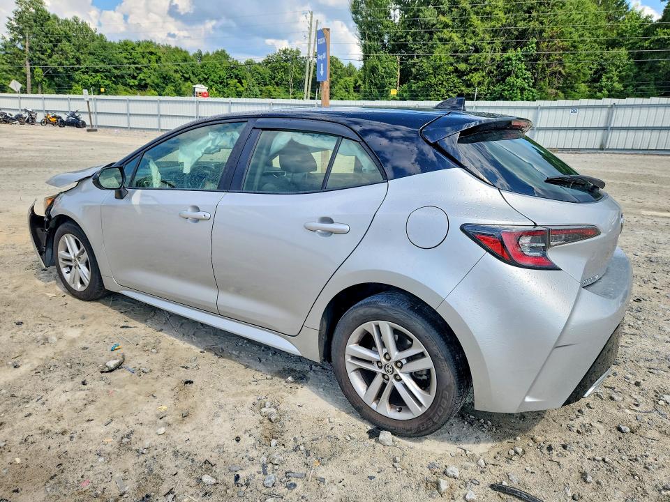 Photo 2 from auction – 2021 TOYOTA COROLLA HATCHBACK with VIN JTNB4MBE5M3120857