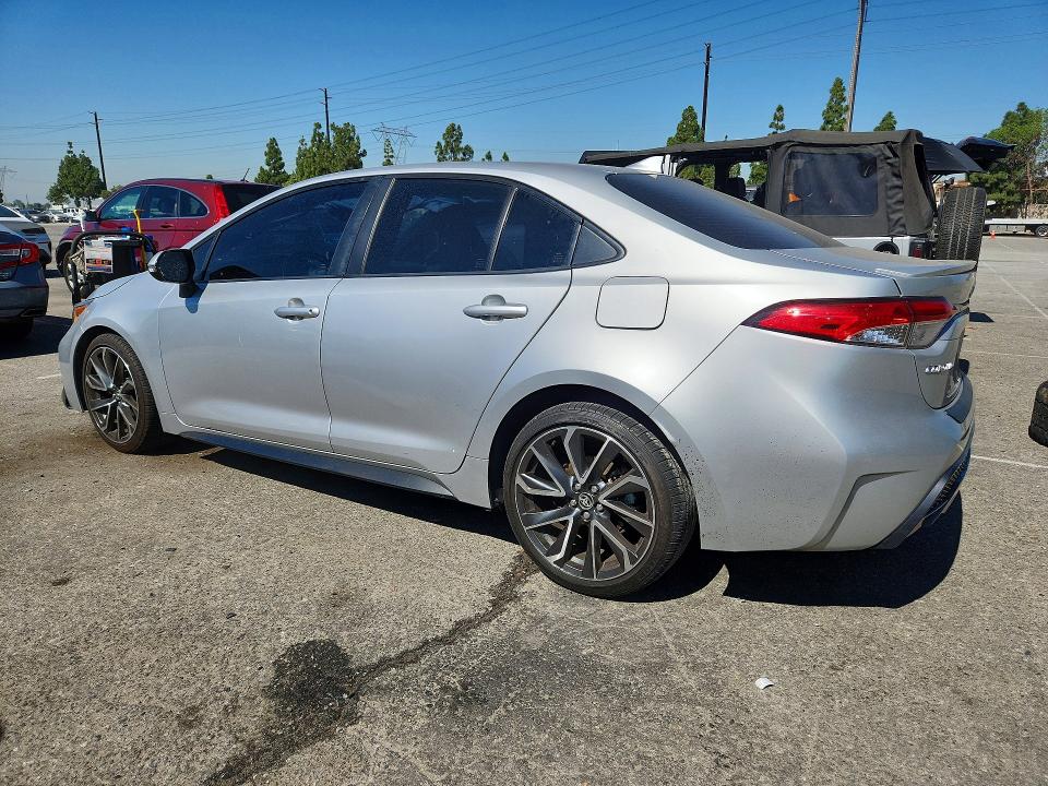 Photo 2 from auction – 2021 TOYOTA COROLLA with VIN JTDS4MCE4MJ061461