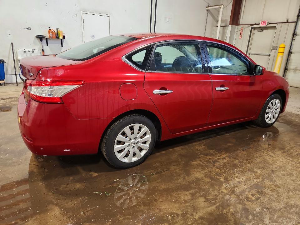 Photo 3 from auction – 2014 NISSAN SENTRA with VIN 3N1AB7APXEY253393