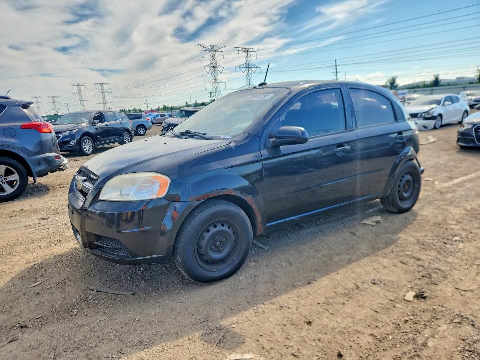 CHEVROLET AVEO 2010 with VIN KL1TD5DEXAB073197 - Photo from auction