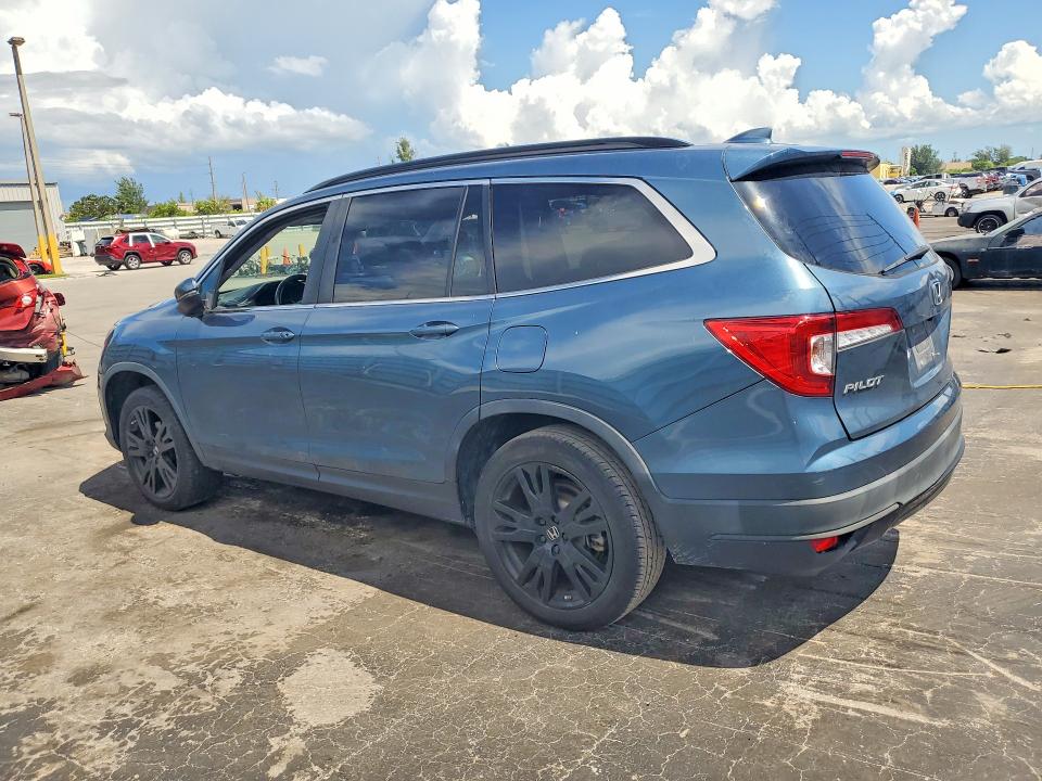 Photo 2 from auction – 2021 HONDA PILOT with VIN 5FNYF5H28MB042525