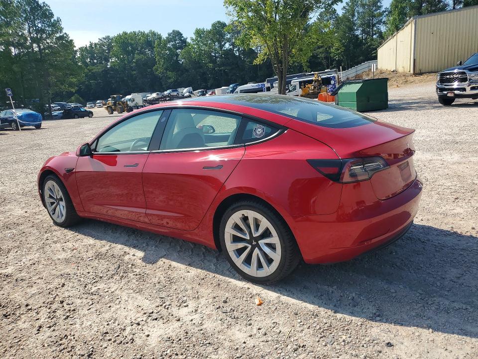 Photo 2 from auction – 2021 TESLA MODEL 3 with VIN 5YJ3E1EB1MF862391